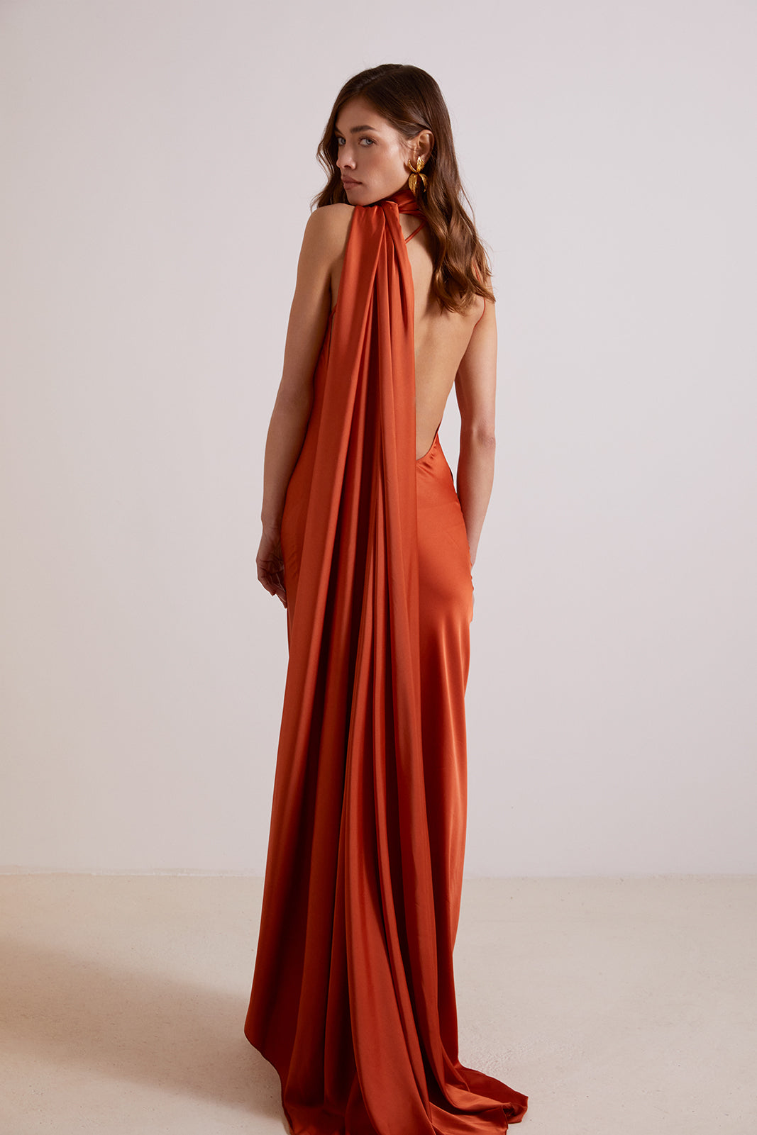 Valentina™ Cape Gown Dress