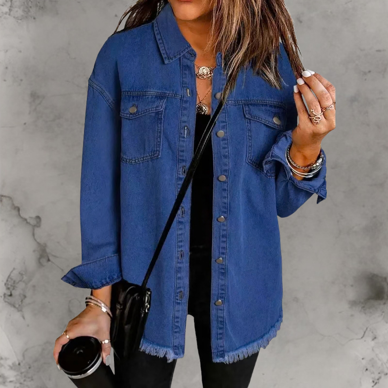 Kian™ | Casual Button-Up Denim Jacket