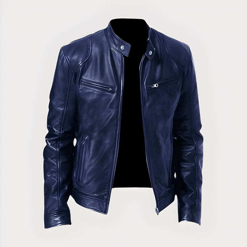 Joren™ | Classic Zip-Up Biker Jacket
