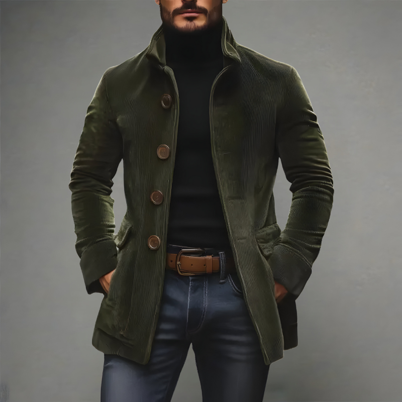Varn™ | Stylish Structured Men's Coat