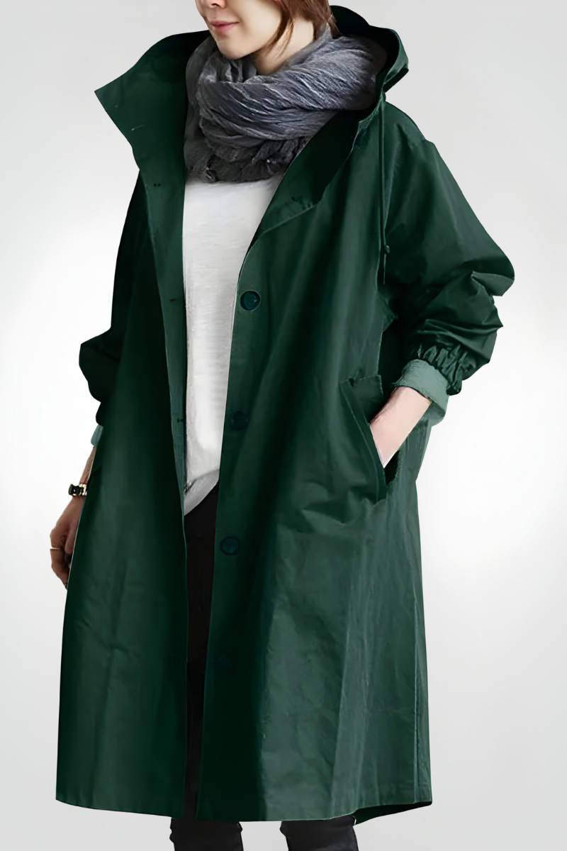 Léa™ | Elegant Autumn Wind & Rain Jacket