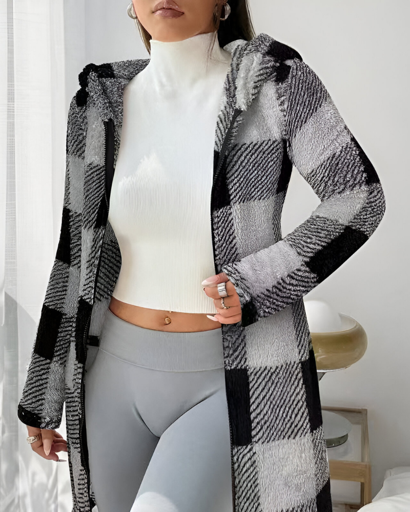Zari™ | Modern Warm Hooded Jacket