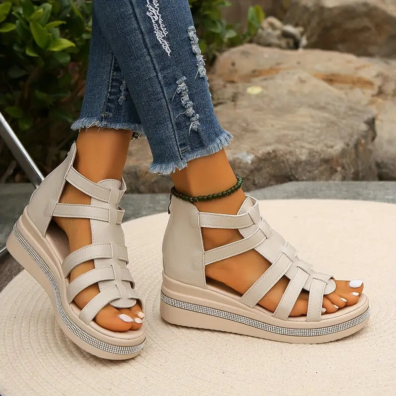 Hannah Elegant 4 cm Heel Sandals