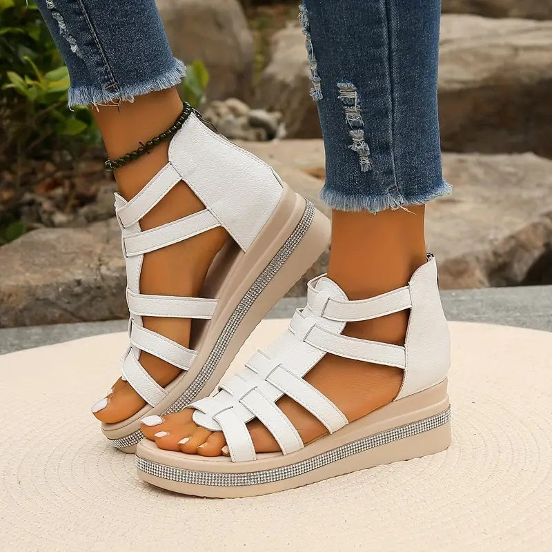 Hannah Elegant 4 cm Heel Sandals