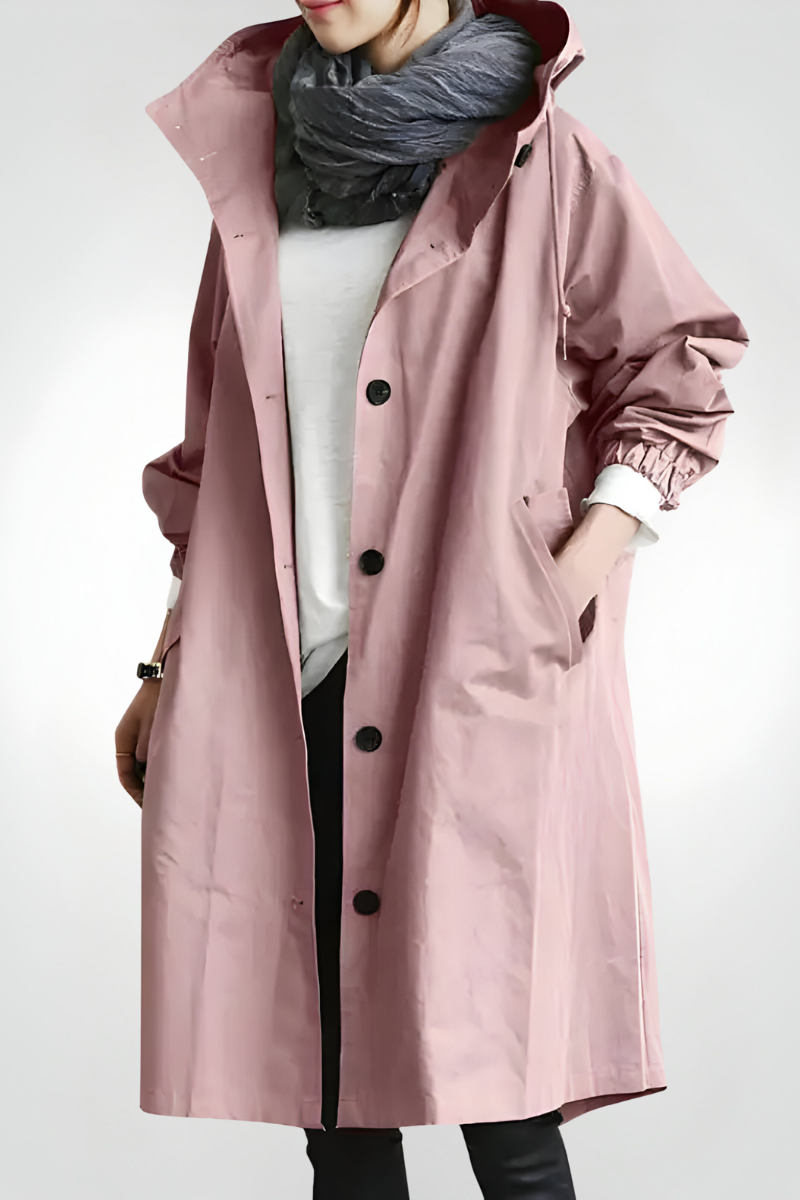 Léa™ | Elegant Autumn Wind & Rain Jacket