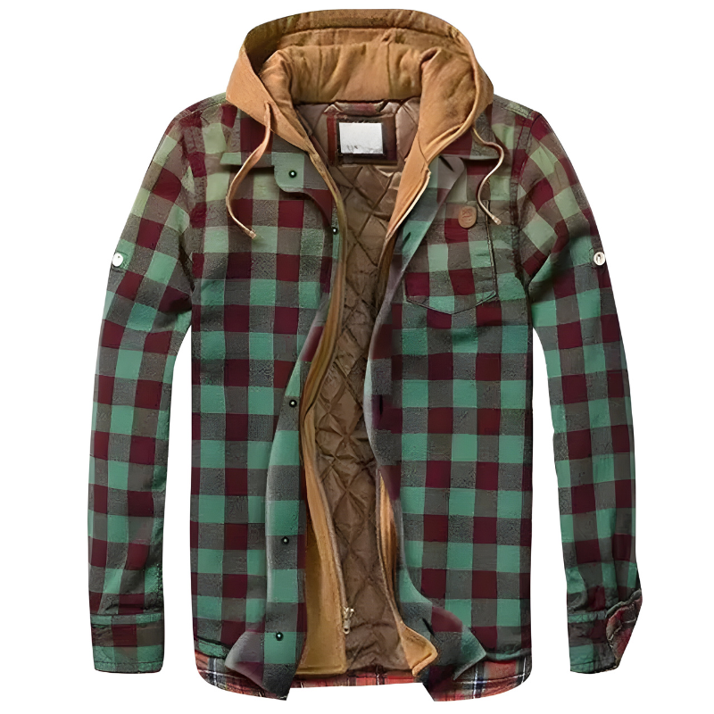 Bram™ | Comfortable Hooded Patchwork Jacket