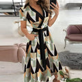 Elsie – Elegant Dress with Print