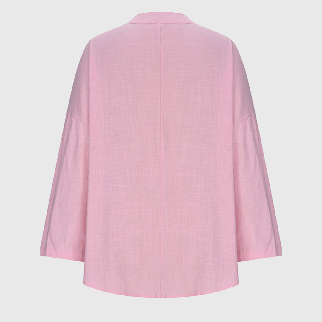 Lenara Stylish Round-Neck Top