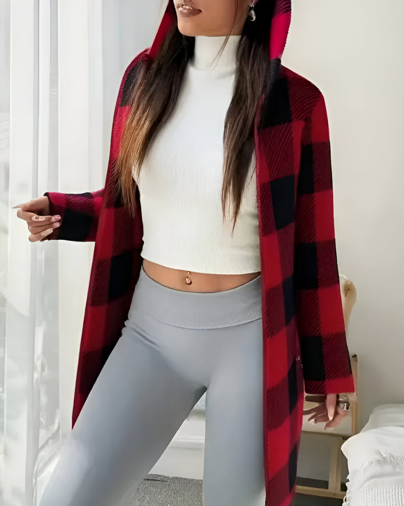 Zari™ | Modern Warm Hooded Jacket