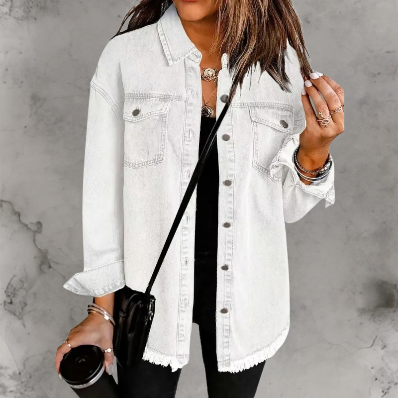 Kian™ | Casual Button-Up Denim Jacket
