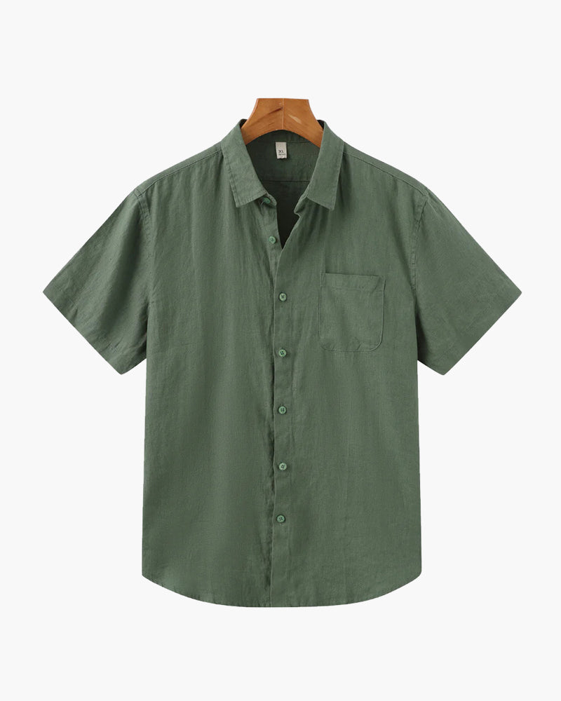 Roma - Linen Shirt (Shortsleeve)