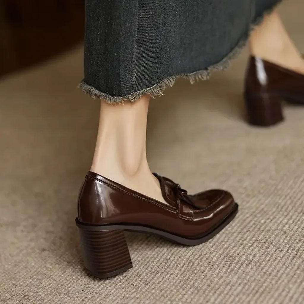 Vivienne Comfortable Heels with 5 cm Block Heel