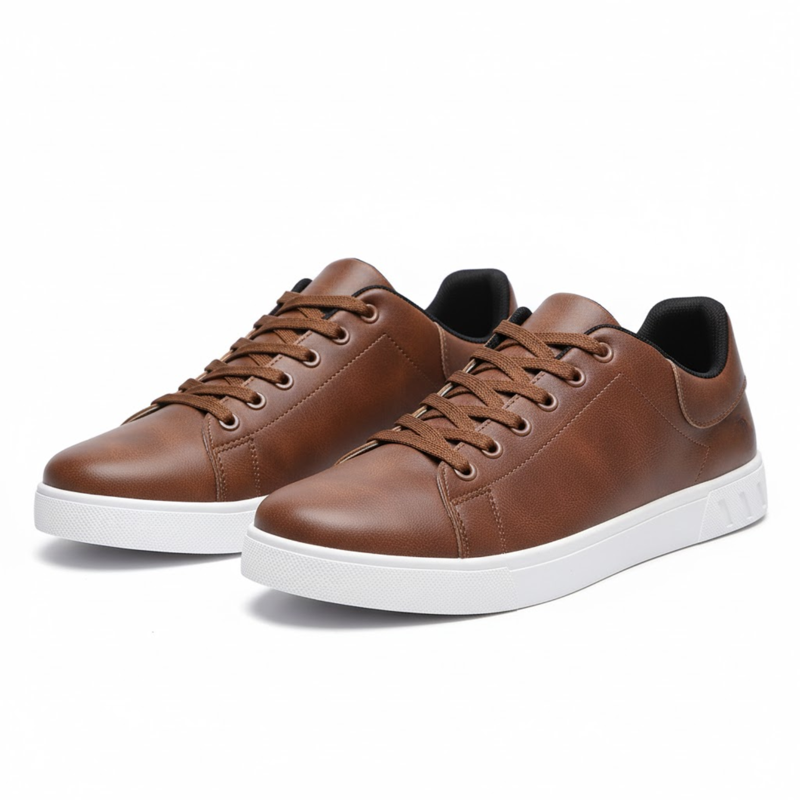 Casual Sneakers – British Leather Shoes for Spring/Summer, Trendy Designer Style