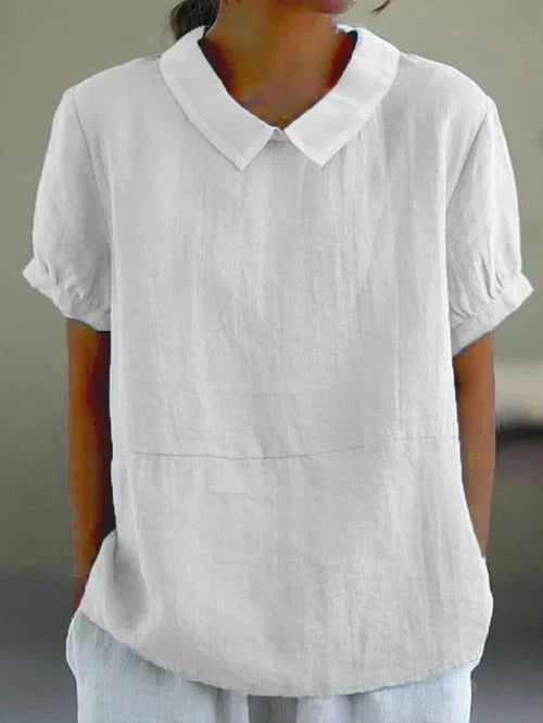 Ivy Elegant Round-Neck Top