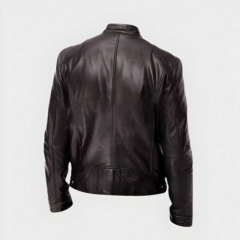 Joren™ | Classic Zip-Up Biker Jacket