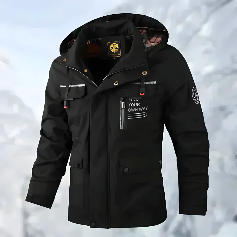 Enzo™ | Stylish Multi-Pocket Outdoor Jacket