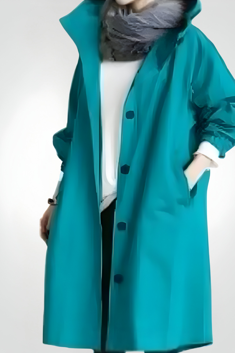 Léa™ | Elegant Autumn Wind & Rain Jacket