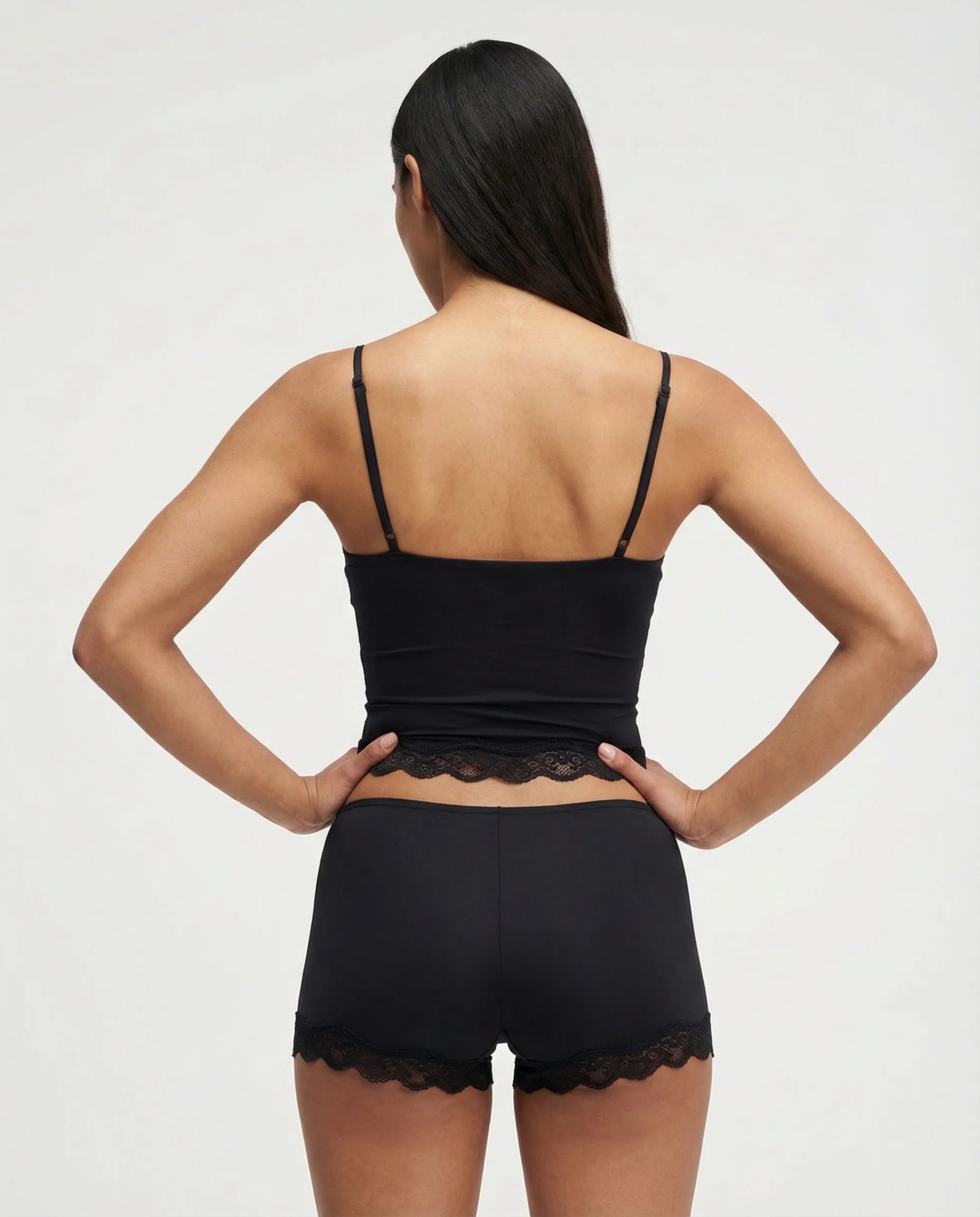 Élodie Women’s Sleepwear Set | Soft Fabric | Elegant Lace Trim