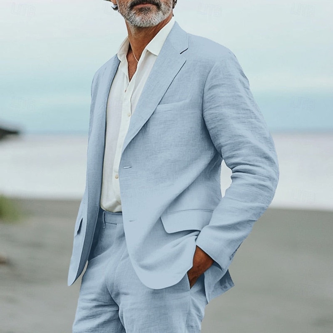 Men’s Linen Set | Blazer and Trousers