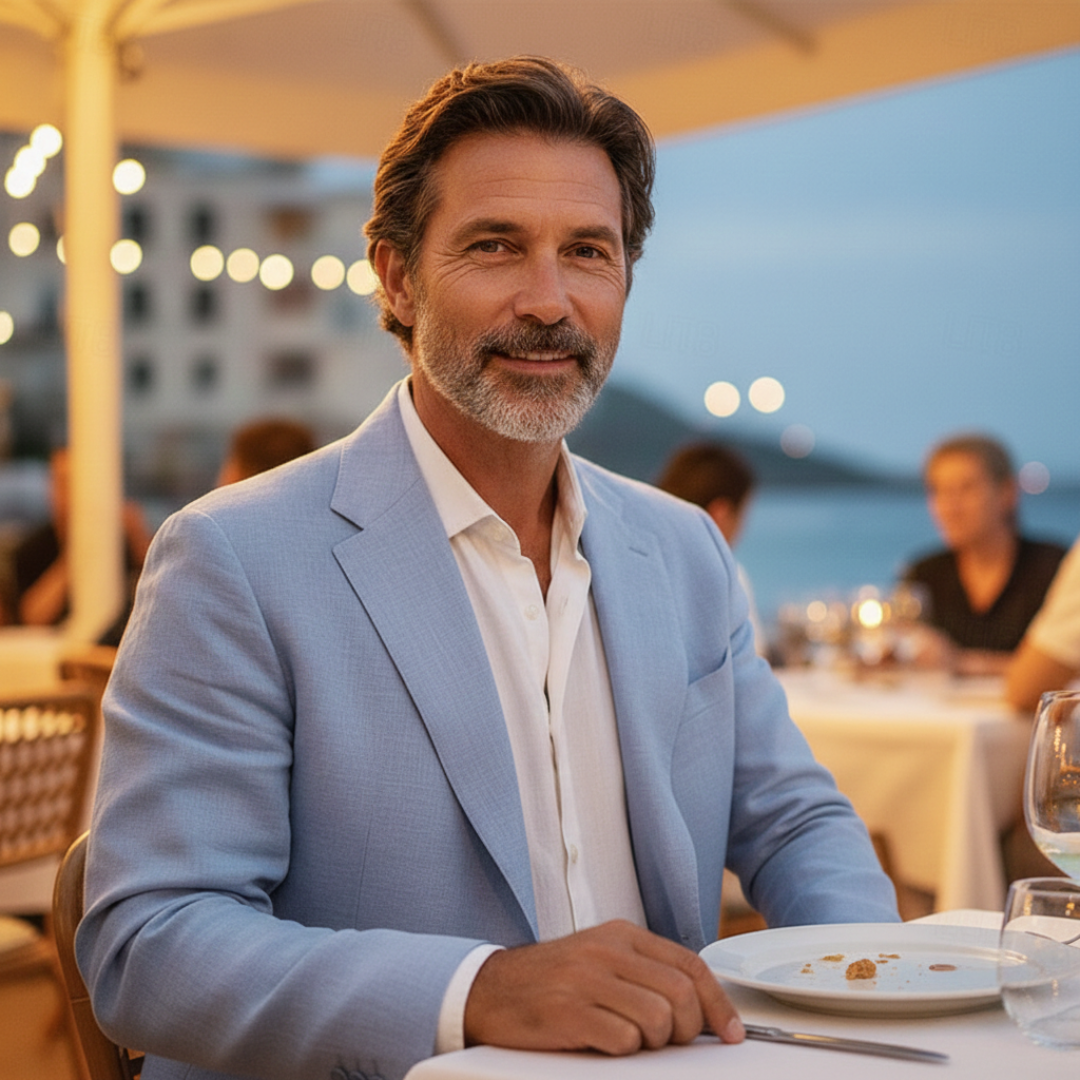 Men’s Linen Set | Blazer and Trousers