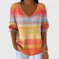 Cassandra | Women's Long Sleeve V-Neck Shirt