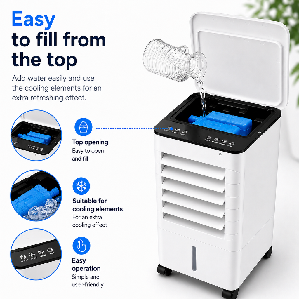 Portable Windowless Air Conditioner for Home & Office