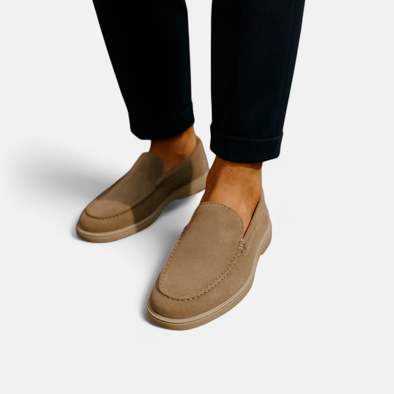 Men's Suede Moccasins – Classic & Comfortable, Timeless Elegance