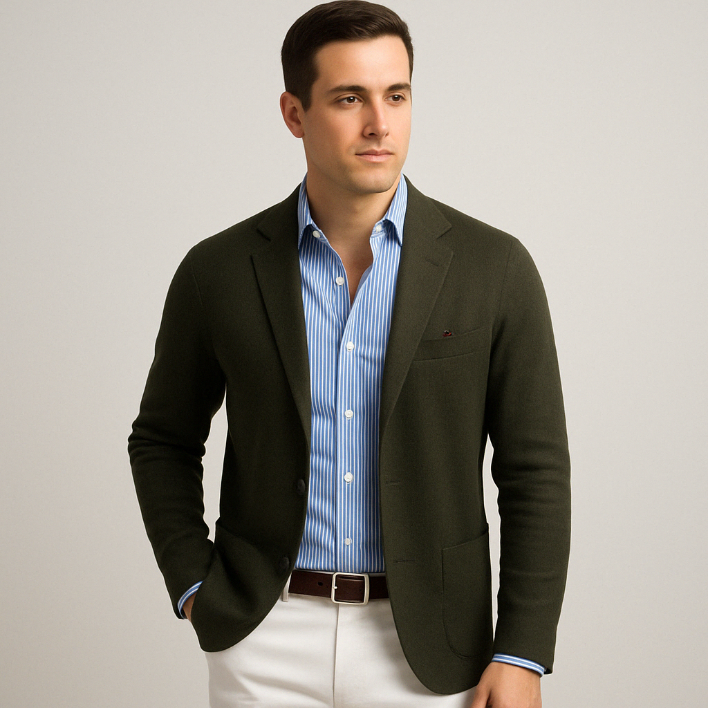 Dan | Stylish Men’s Blazer with Casual Flap Pockets