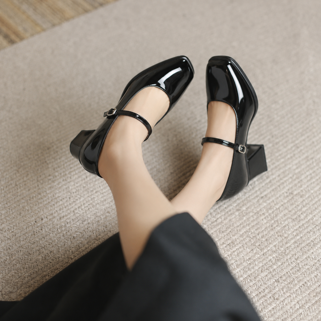 Celeste Elegant Block Heel Sandals