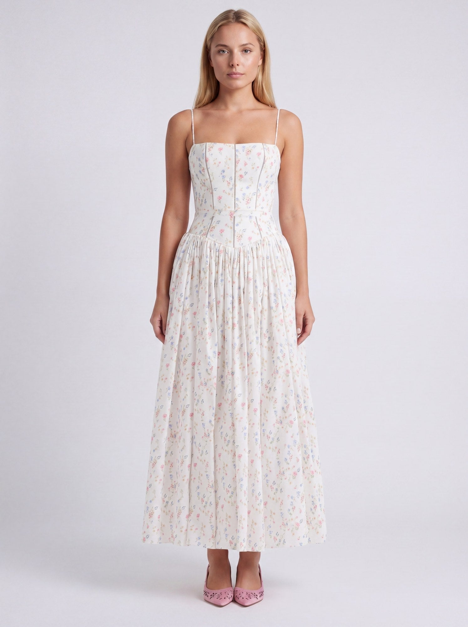 Gisèle Women’s Maxi Dress | Shaping Effect | Floral Print