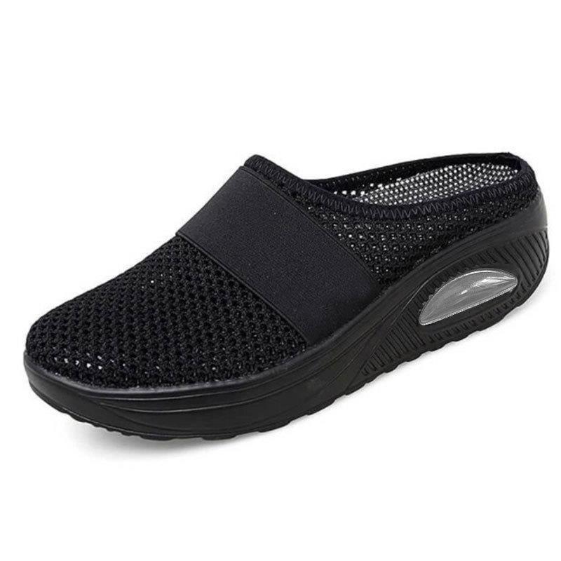 Women's Slip-On Mules Cushioned Support Stylish Footwear All-Day Comfort
