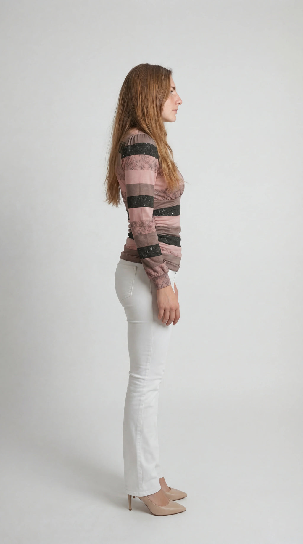 Women’s Top | Wrap Neckline | Long Sleeves