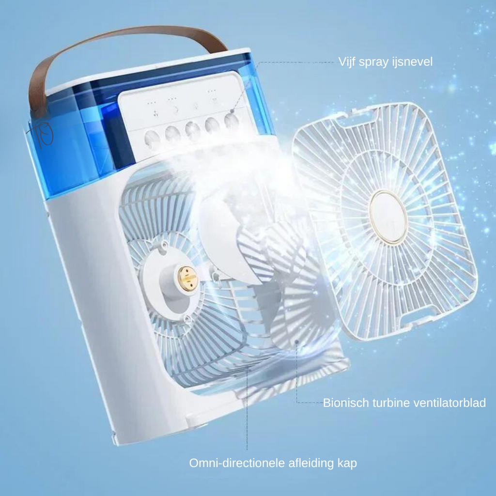 CoolScape AirCooler | Triple-Action Cooling for Greater Comfort & Well-Being