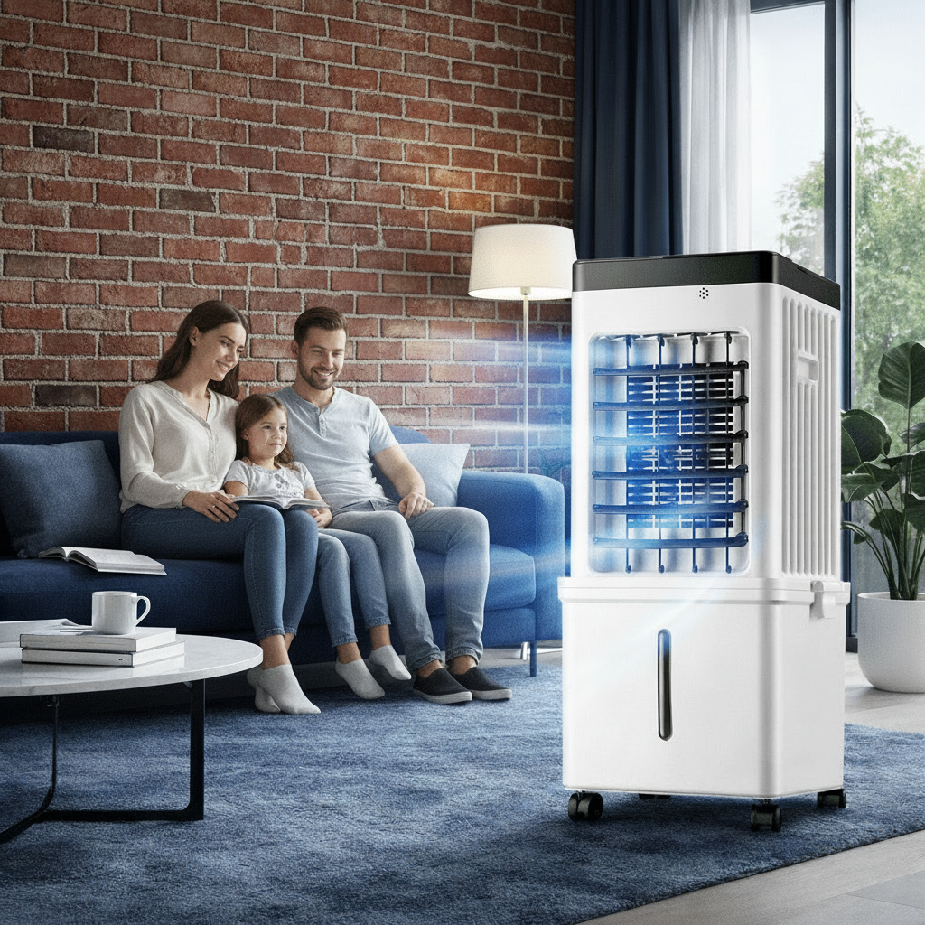 NOVACOOL – 3-in-1 Air Cooler – Fan & Humidifier in One