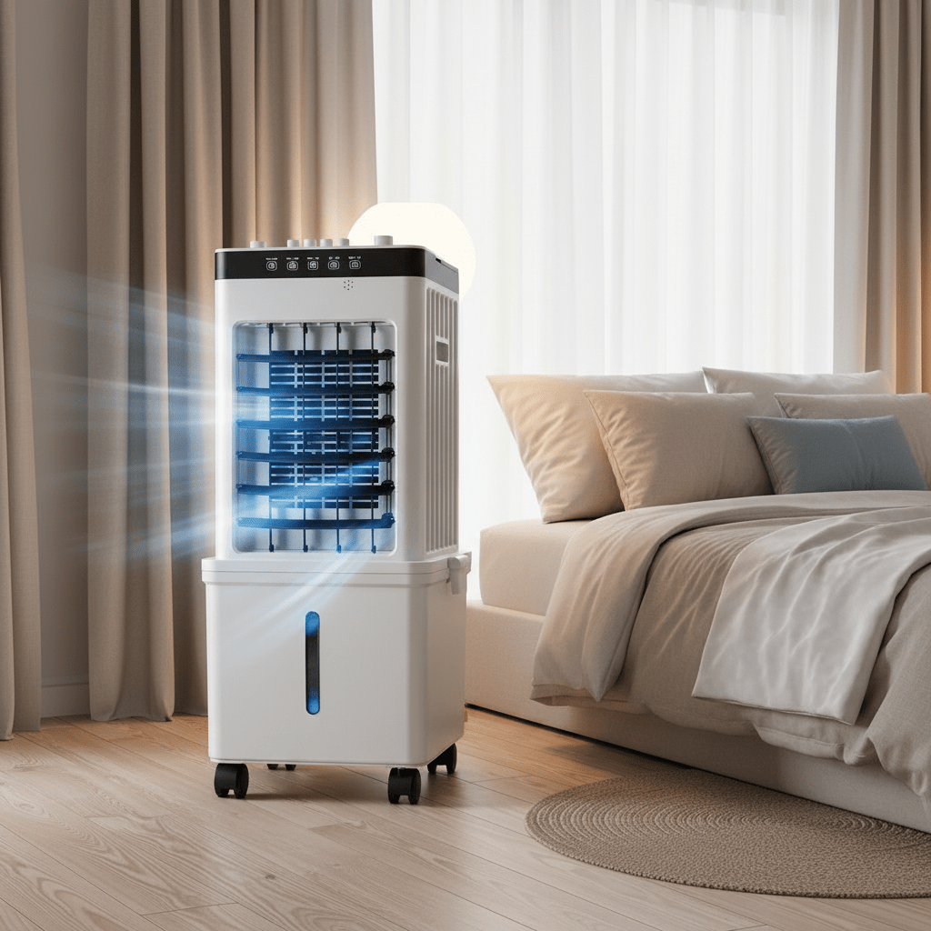 NOVACOOL – 3-in-1 Air Cooler – Fan & Humidifier in One