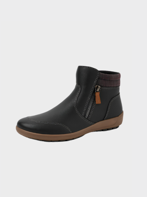 Women's Ankle Boots with Waterproof Design and Supportive Sole