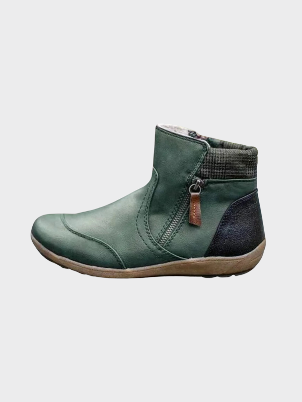 Women's Ankle Boots with Waterproof Design and Supportive Sole