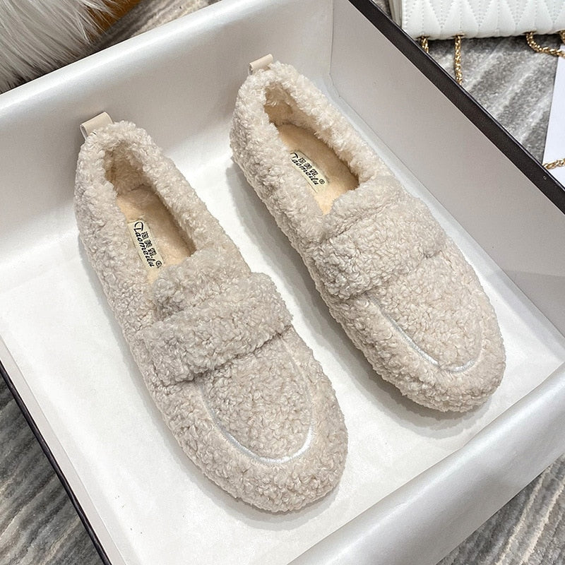 Women's Soft Slippers with Shoe-Inspired Design