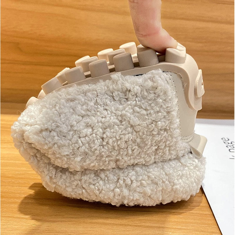 Women's Soft Slippers with Shoe-Inspired Design