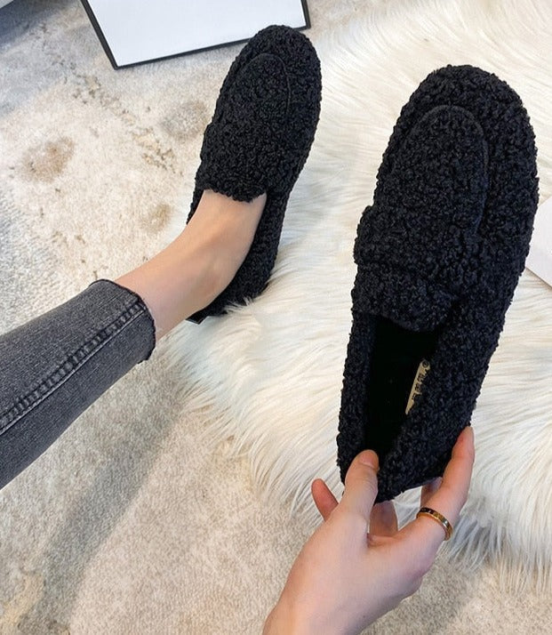 Women's Soft Slippers with Shoe-Inspired Design