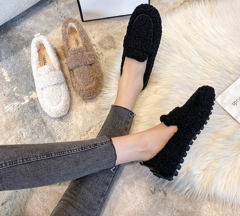 Women's Soft Slippers with Shoe-Inspired Design