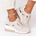 Women's Sneakers with Reinforced Sole