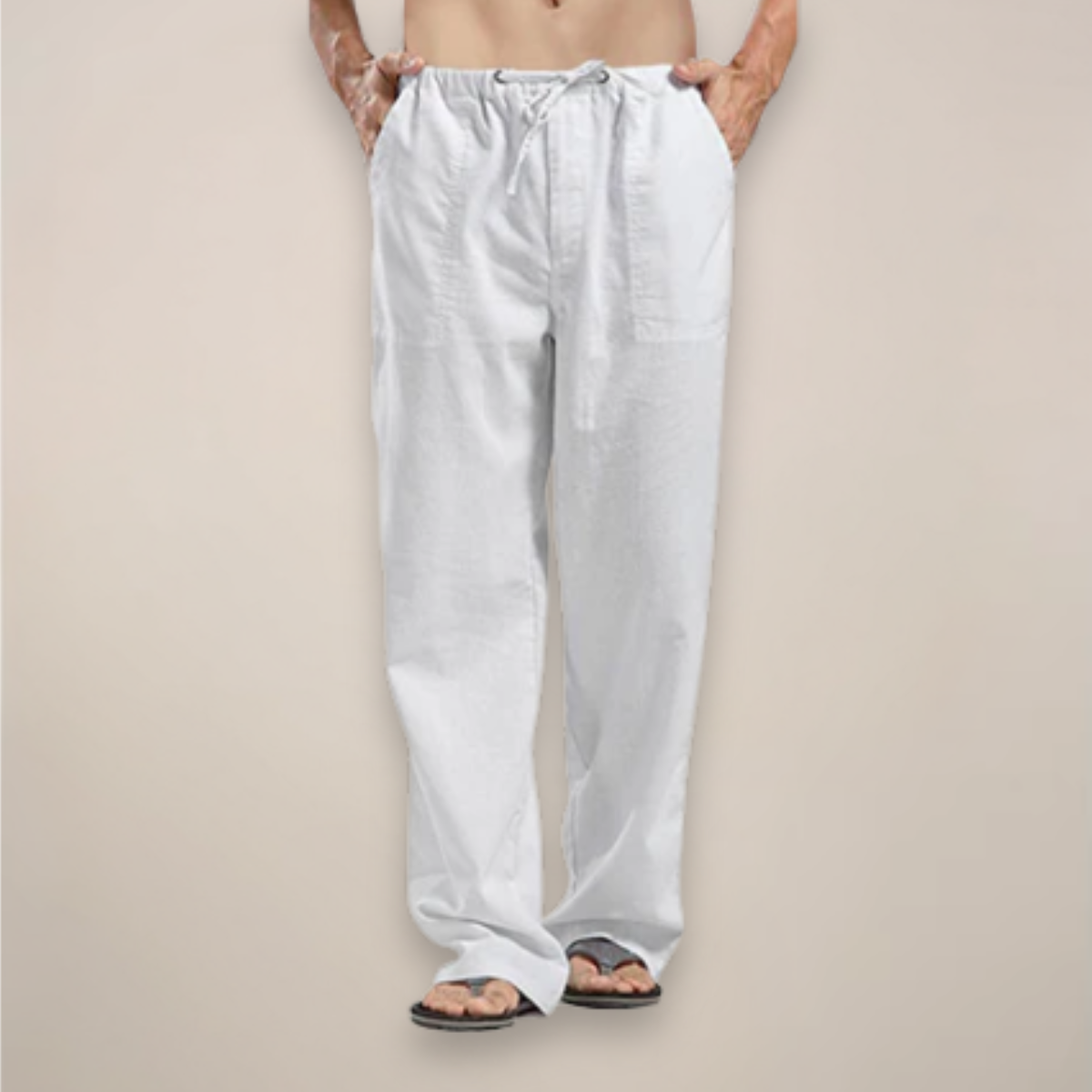 Damian | Men's Casual Relaxed Fit Trousers for Summer