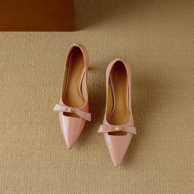 Rosalind Elegant Heels with Bow Detail