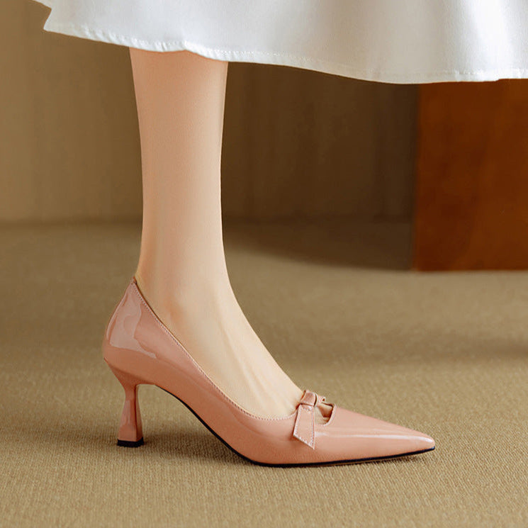 Rosalind Elegant Heels with Bow Detail