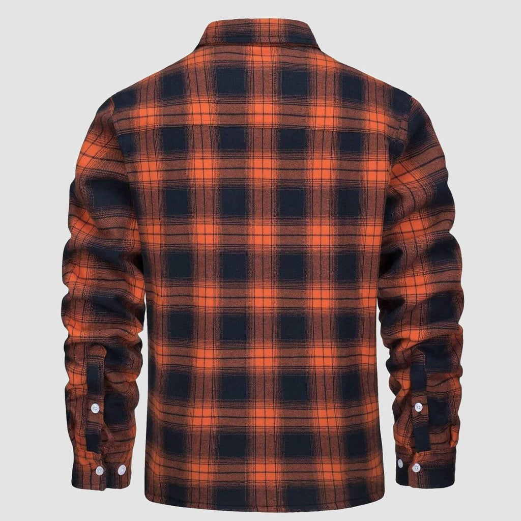 Axel™ | Casual Checked Shirt Jacket