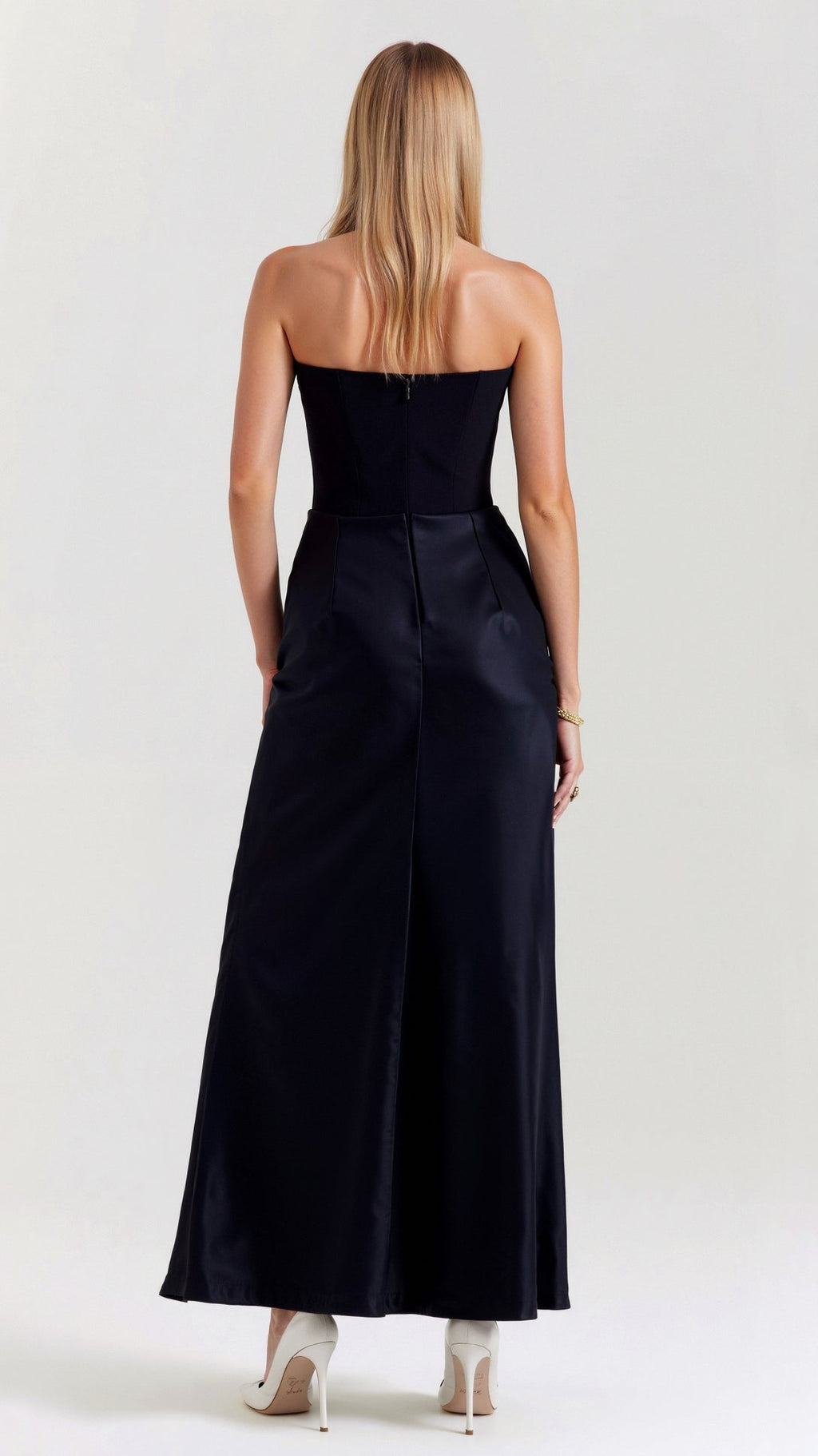 Fleur | Elegant Women’s Column Maxi Dress for Wedding Guests