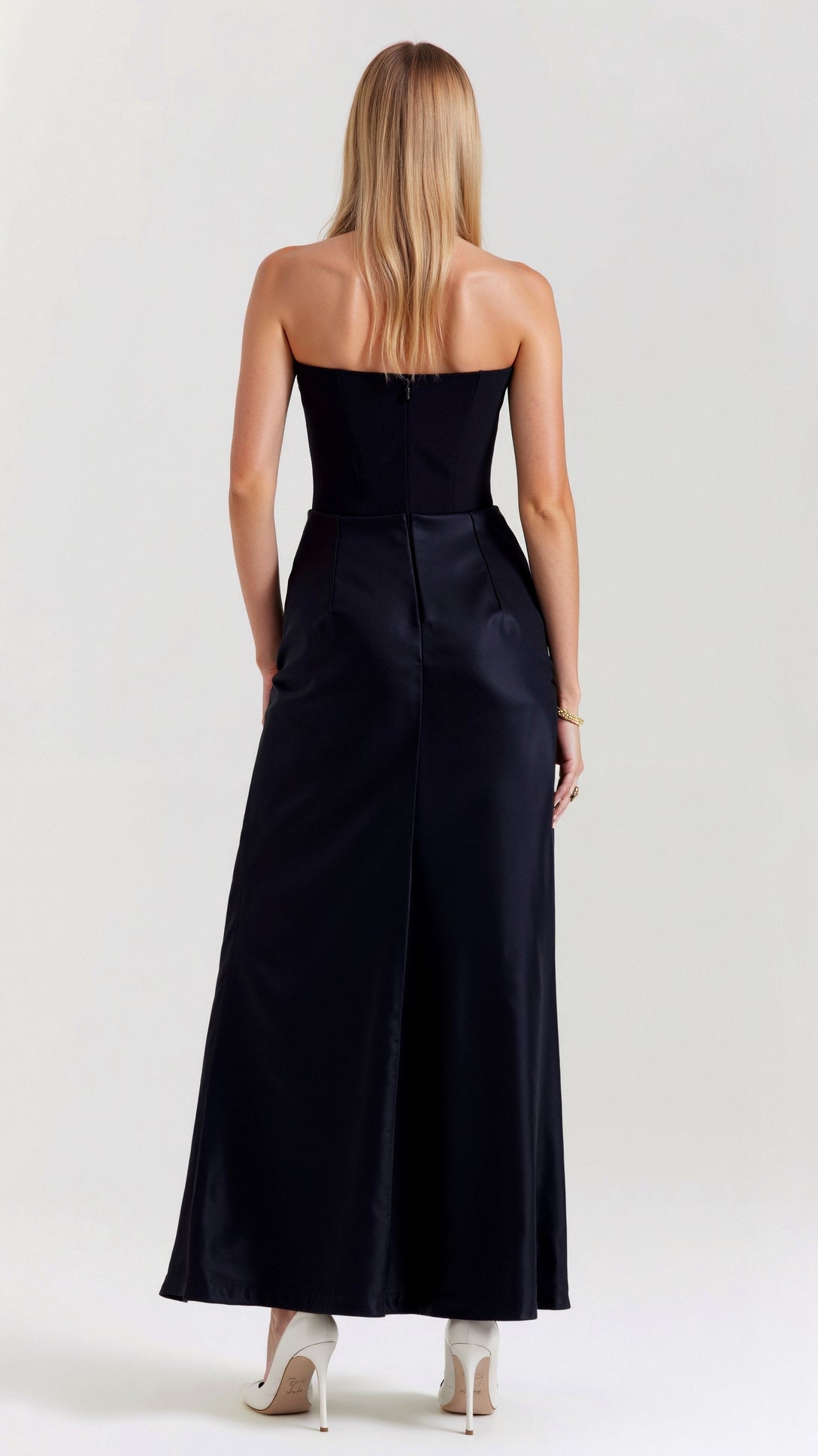Fleur | Elegant Women’s Column Maxi Dress for Wedding Guests