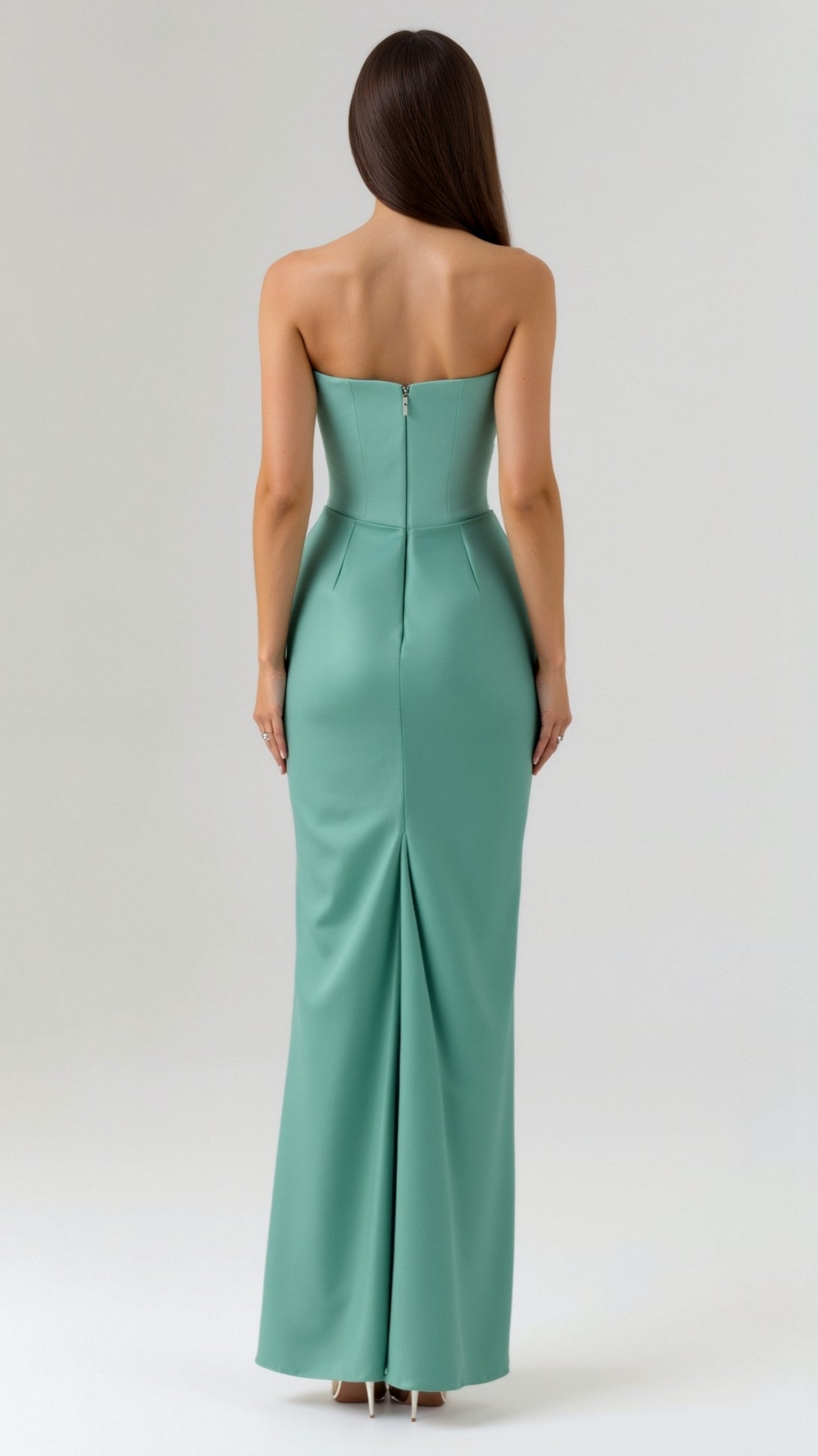 Fleur | Elegant Women’s Column Maxi Dress for Wedding Guests
