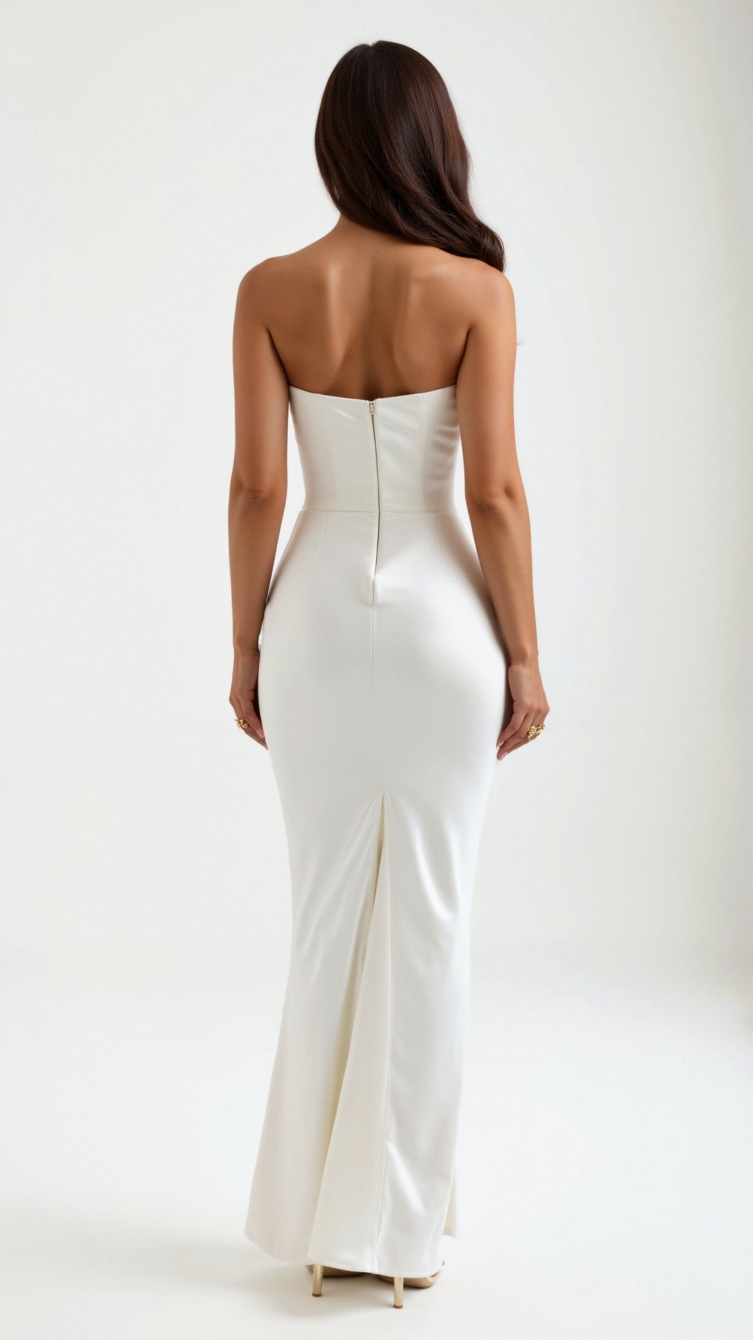 Fleur | Elegant Women’s Column Maxi Dress for Wedding Guests